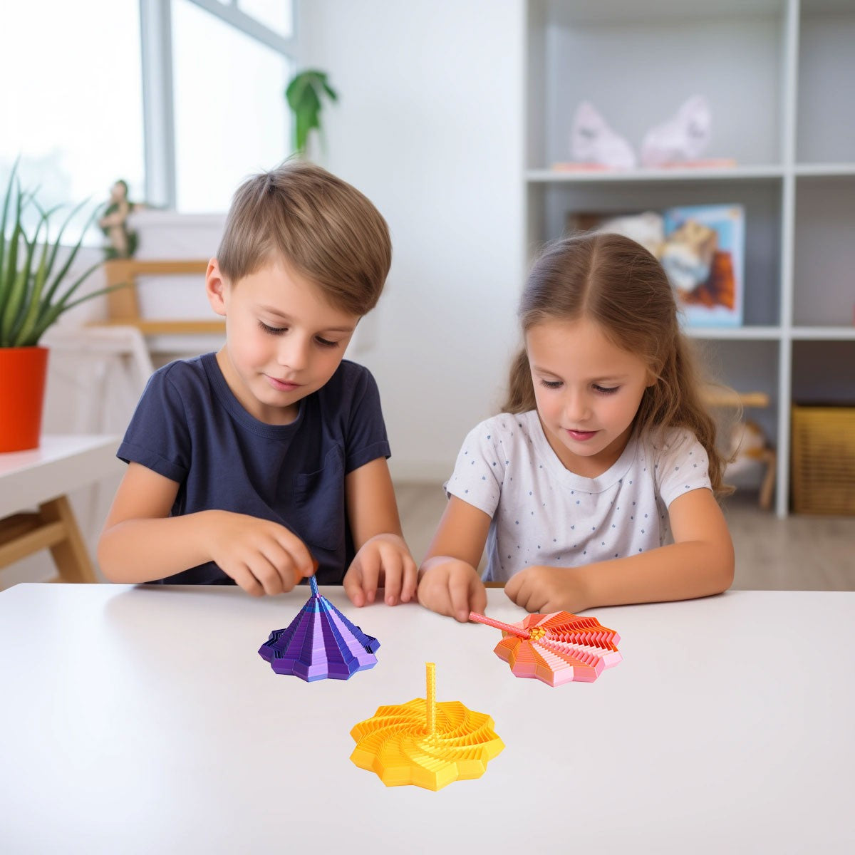 3D Printed Expanded Sensory Fidget Star Fractal Fidget Hexagon Fidget Toy UK