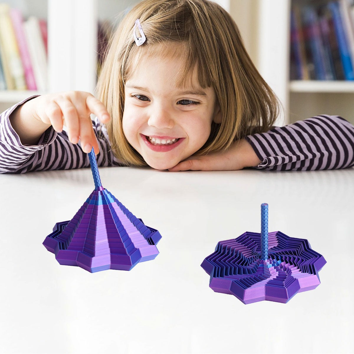 3D Printed Expanded Sensory Fidget Star Fractal Fidget Hexagon Fidget Toy UK