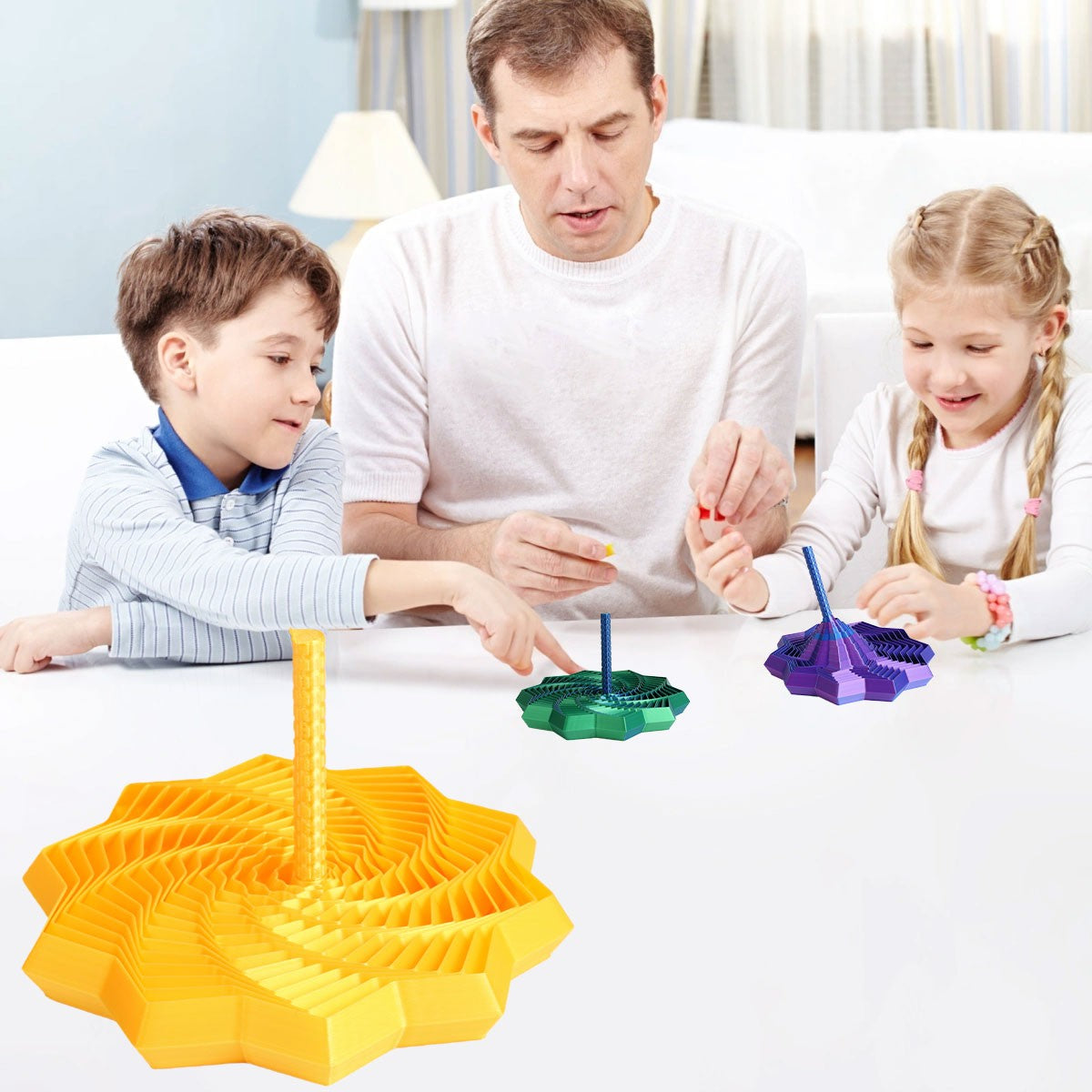 3D Printed Expanded Sensory Fidget Star Fractal Fidget Hexagon Fidget Toy UK