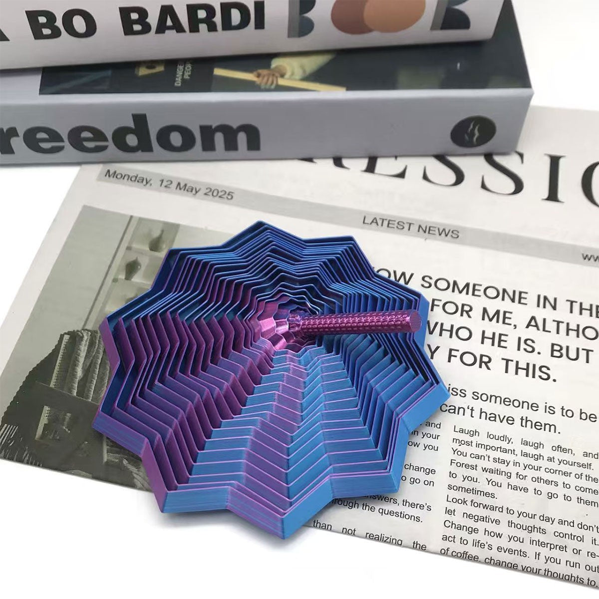 3D Printed Expanded Sensory Fidget Star Fractal Fidget Hexagon Fidget Toy UK