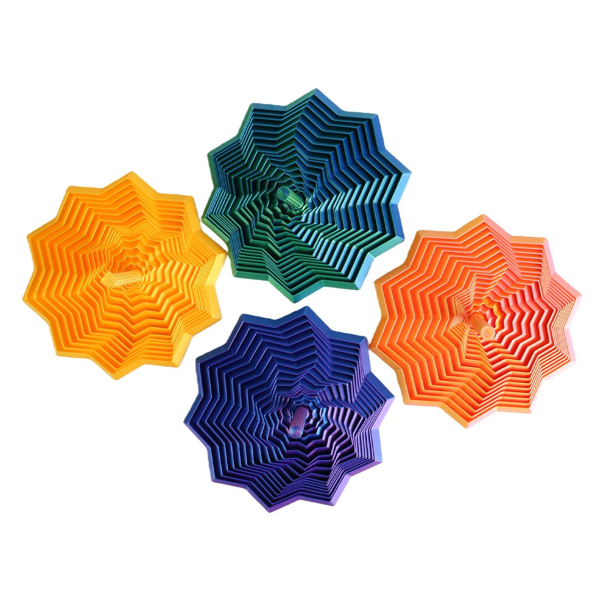 3D Printed Expanded Sensory Fidget Star Fractal Fidget Hexagon Fidget Toy UK