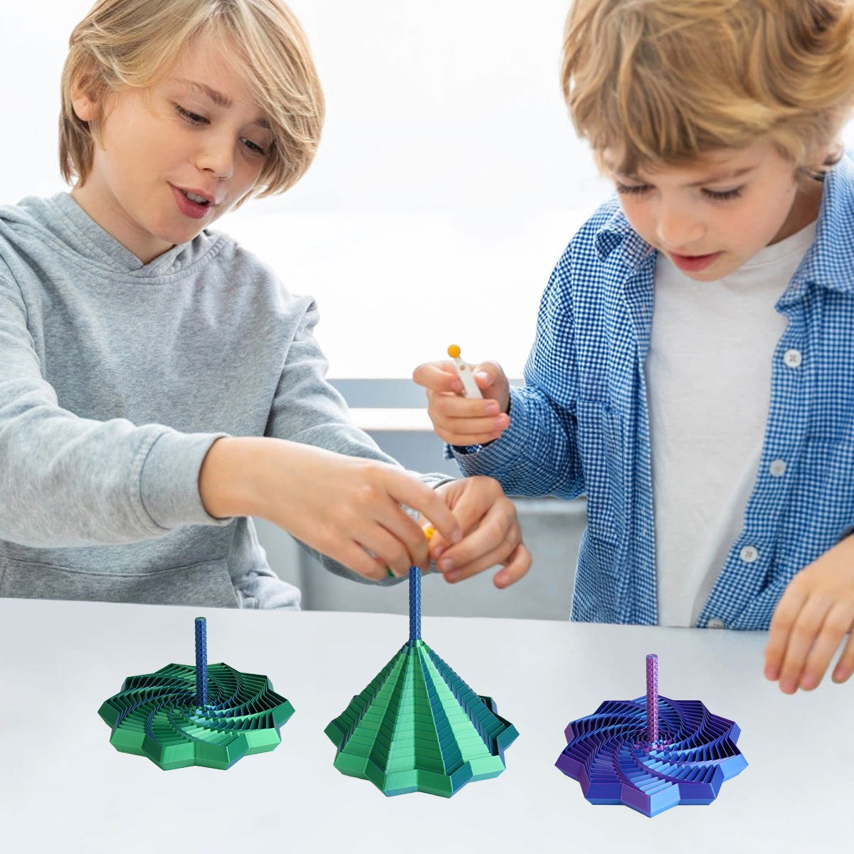 3D Printed Expanded Sensory Fidget Star Fractal Fidget Hexagon Fidget Toy UK