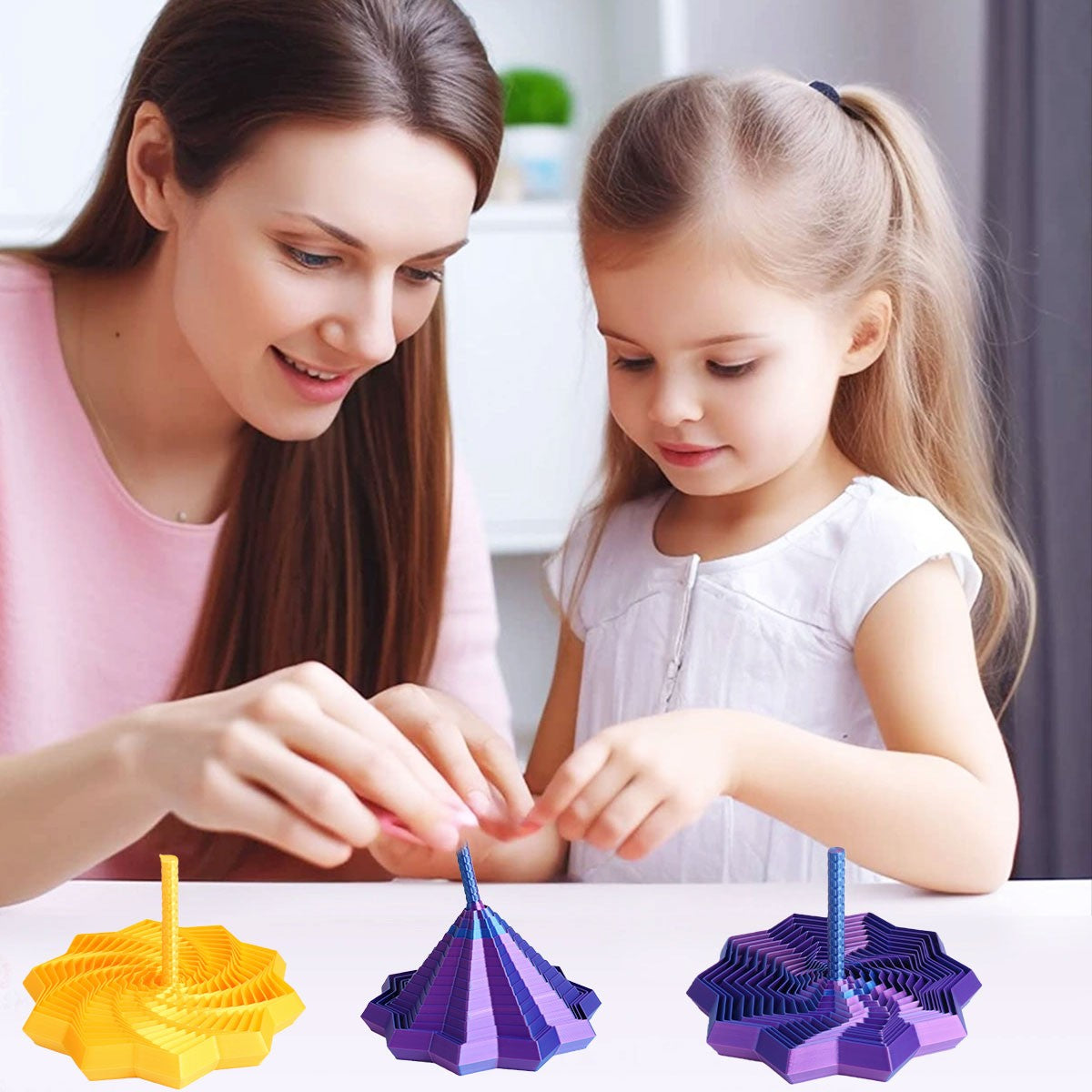 3D Printed Expanded Sensory Fidget Star Fractal Fidget Hexagon Fidget Toy UK