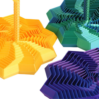 3D Printed Expanded Sensory Fidget Star Fractal Fidget Hexagon Fidget Toy UK